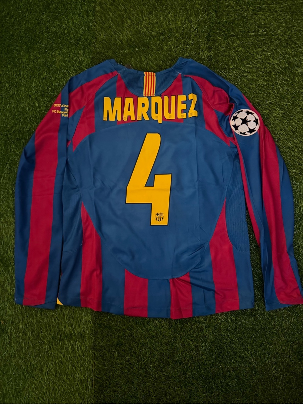 Marquez Barcelona retro jersey